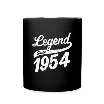 Legend Since 1954 - Full Colour Mug - black - Front