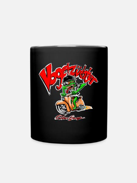 Schwalbe - Tasse einfarbig - Schwarz