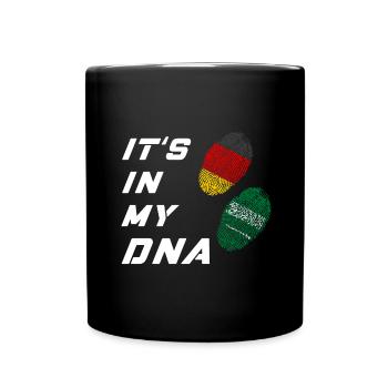 In my DNA Germany and Saudi Arabia - Full Colour Mug - black - Front
