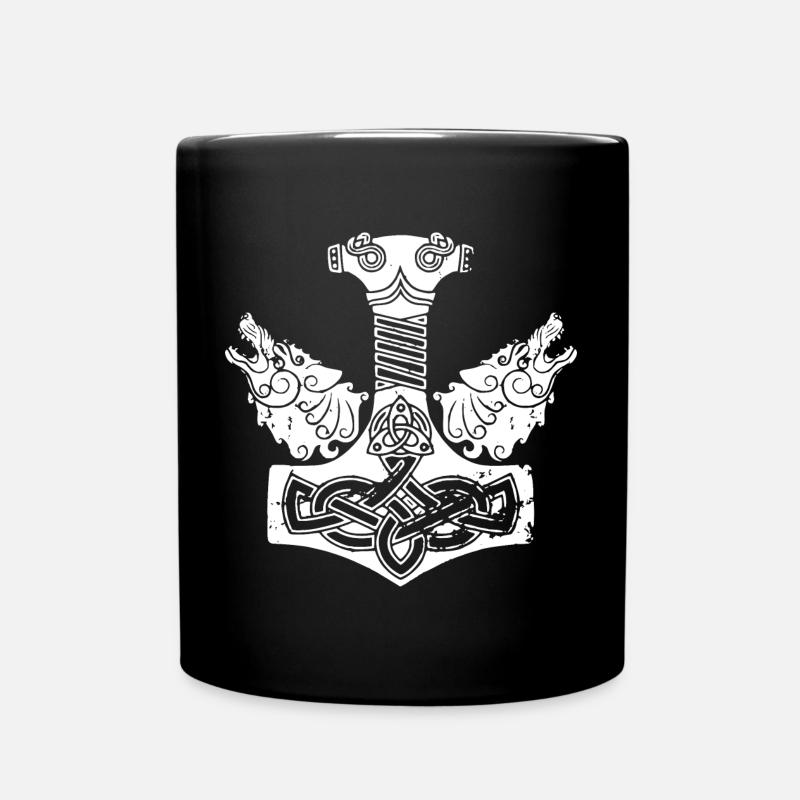 THOR HAMMER - Tasse einfarbig - Schwarz