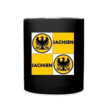 The Saxon - Full Colour Mug - black - Front