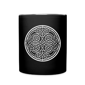 Celtic Knot - Full Colour Mug - black - Front