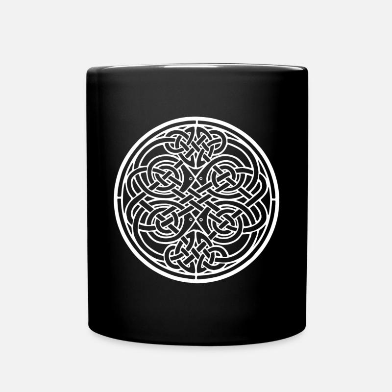 Celtic Knot - Full Colour Mug - black