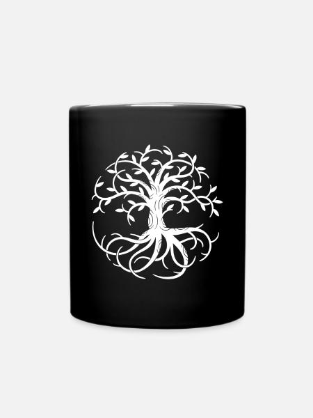 Arbre de vie celtique - Mug uni - noir