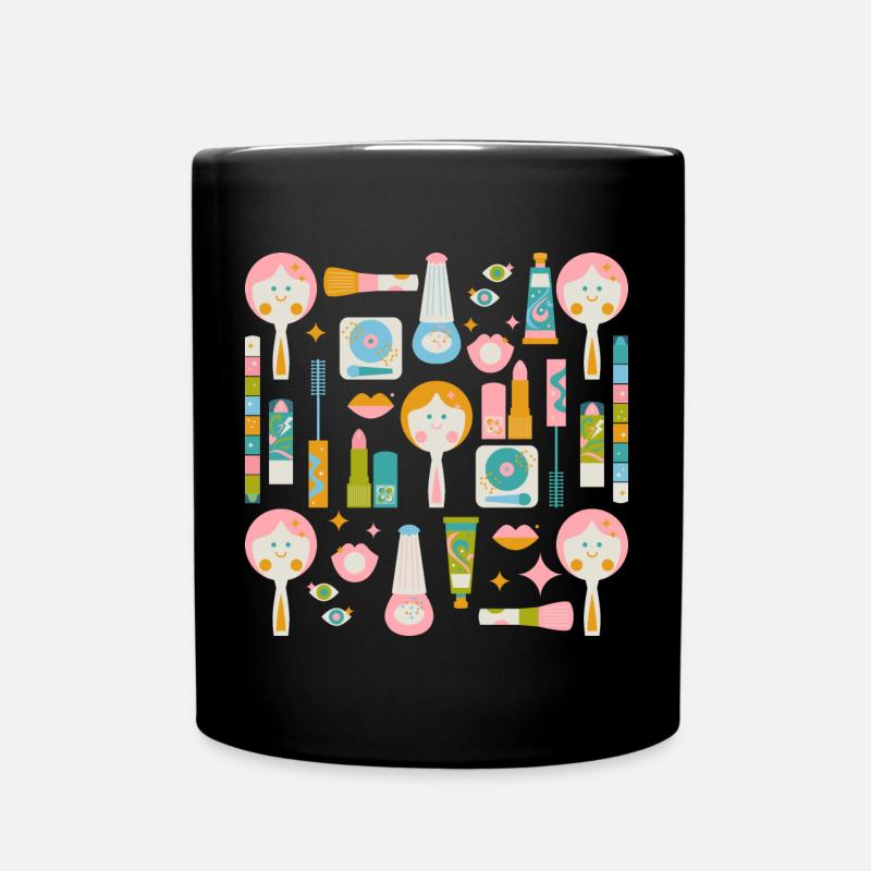 disco make up revival - Full Colour Mug - black