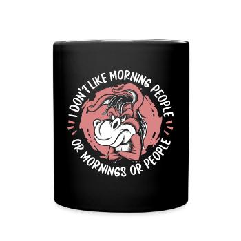 Donkey - Full Colour Mug - black - Front