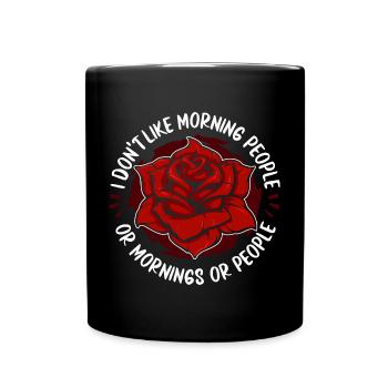 Rose Roses Rose Garden Jardinier - Mug uni - noir - Devant