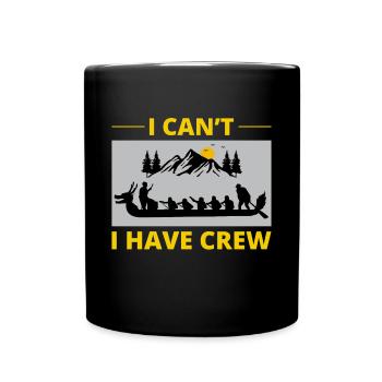 Dragon Boat Racing Crew Paddlers Water Sport - Full Colour Mug - black - Front