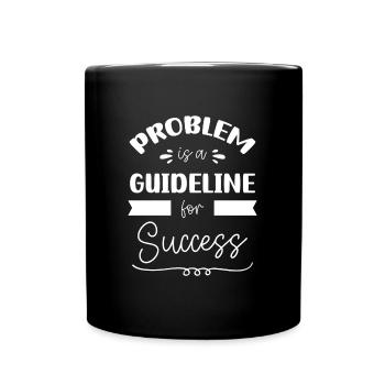 Solution Fun Me Don’t Care Le problème - Mug uni - noir - Devant