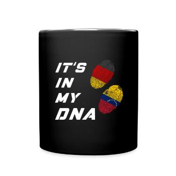 In my DNA Germany and Venezuela - Full Colour Mug - black - Front