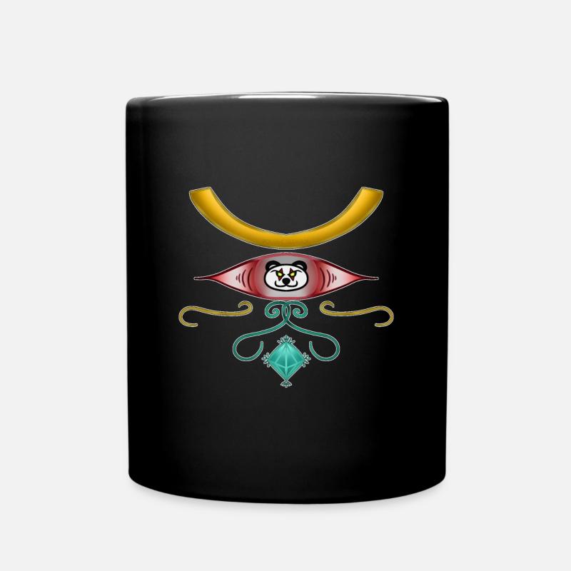 l'oeil du panda ! By Pousse2Bambou ! - Mug uni - noir