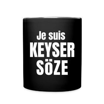 keyser söze, film culte, fan de cinéma - Mug uni - noir - Devant