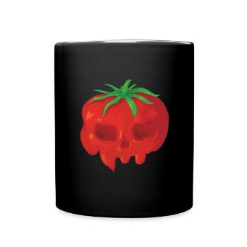 Bonjour M. Tomato - Mug uni - noir - Devant