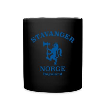 STAVANGER Norwegen Norvège Norge - Mug uni - noir - Devant