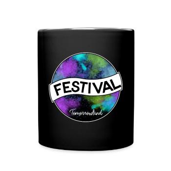 Festival Tomorrowland - Mug uni - noir - Devant