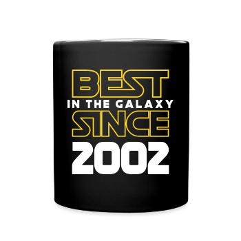 Best of the Galaxy 2002 20 Jahre Jubiläum - Tasse einfarbig - Schwarz - Vorne