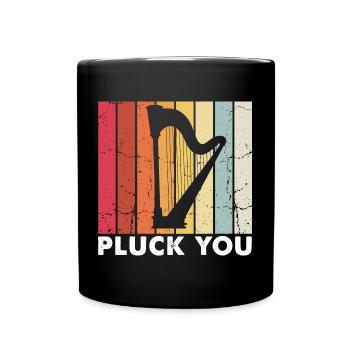 Conceptions de joueurs de harpe pour les conceptions de joueurs de harpe - Mug uni - noir - Devant