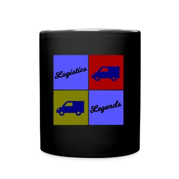 Logistics Legends - Full Colour Mug - black - Front