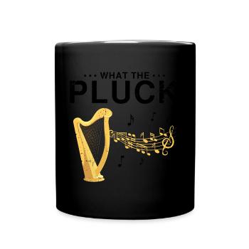 Harfenspieler Designs für Harfenspielerin Designs - Tasse einfarbig - Schwarz - Vorne