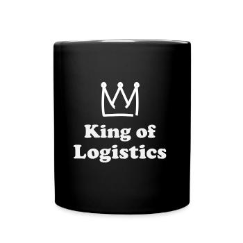 Logistics King - Full Colour Mug - black - Front