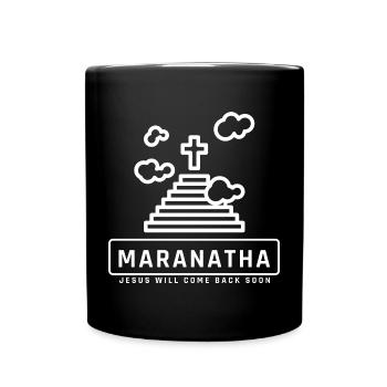 Jesus Is Coming Again Are You Ready God, Christ - Full Colour Mug - black - Front