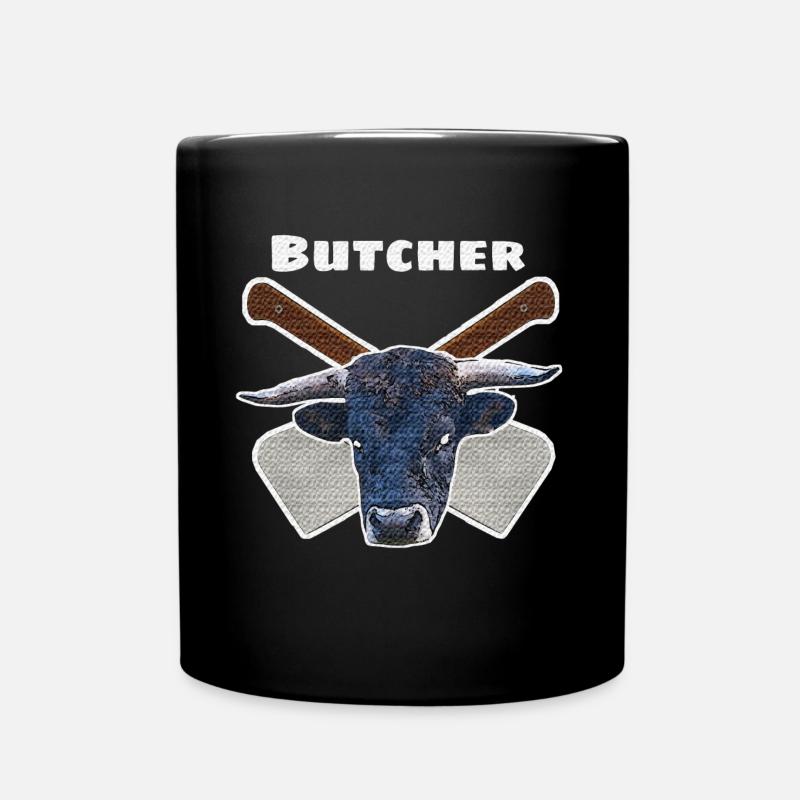 Butcher Bull - Tasse einfarbig - Schwarz