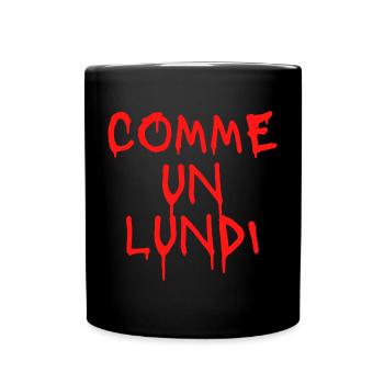 COMME UN LUNDI SANGLANT - Mug uni - noir - Devant