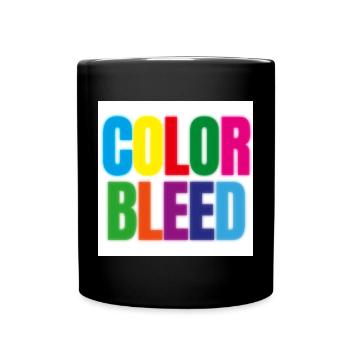 ColorBleed - Tasse einfarbig - Schwarz - Vorne