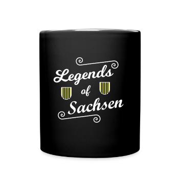 The Saxon Legends - Full Colour Mug - black - Front