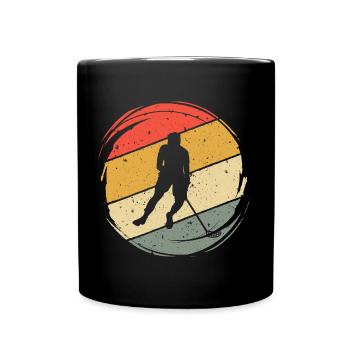 Floorball Player Floorball Floorball Player - Full Colour Mug - black - Front