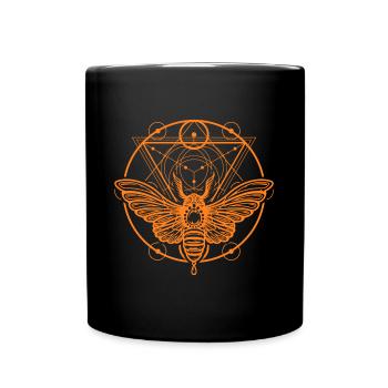 Symbole Superstition Soleil Pictogramme - Mug uni - noir - Devant