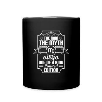 Planète Vierge de la Jungfrau - Mug uni - noir - Devant