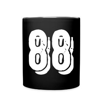 88 number jersey - Full Colour Mug - black - Front