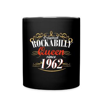 reine du rockabilly depuis 1962 - Mug uni - noir - Devant