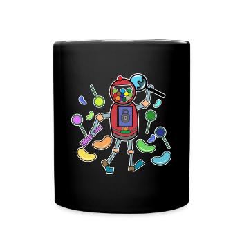 Cool Sweet Candy Dessert sucré - Mug uni - noir - Devant