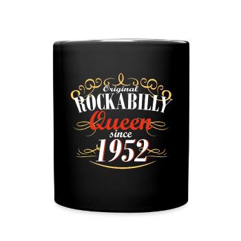 rockabilly since 1952 - Tasse einfarbig - Schwarz - Vorne