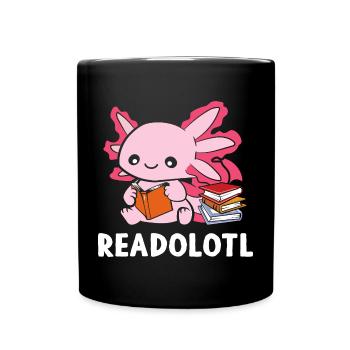 Readolotl - Mug uni - noir - Devant
