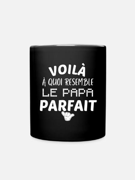 LE PAPA PARFAIT - Mug uni - noir