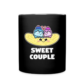 Sweet Delicious Dessert Sweets Déclaration - Mug uni - noir - Devant