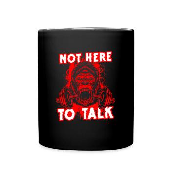 gorilla nature - Full Colour Mug - black - Front