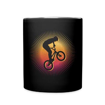 BMX Rider Stunt Freestyle BMX Vélo - Mug uni - noir - Devant
