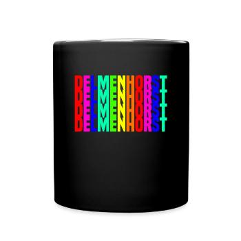 delmenhorst - Tasse einfarbig - Schwarz - Vorne