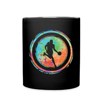 Basketball Player Girls Basketball Player - Full Colour Mug - black - Front