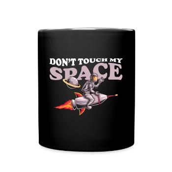 Navette spatiale Weightless Stars Spaceman - Mug uni - noir - Devant