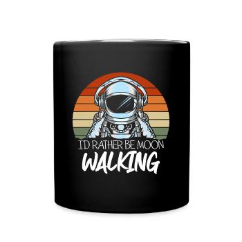 Fusée Voyager en apesanteur spatiale - Mug uni - noir - Devant