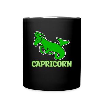 Zodiaque Capricorne Superstition Horoscope Astronomie - Mug uni - noir - Devant