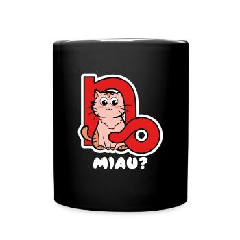 Cool Steinbock Spruch Tierkreis Himmel Astrologie - Tasse einfarbig - Schwarz - Vorne