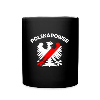 Électricité de Pologne - Mug uni - noir - Devant