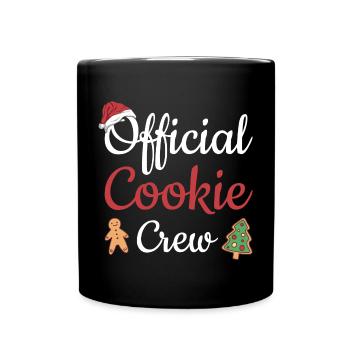 Baking Offical Cookie Crew Cookie - Tasse einfarbig - Schwarz - Vorne