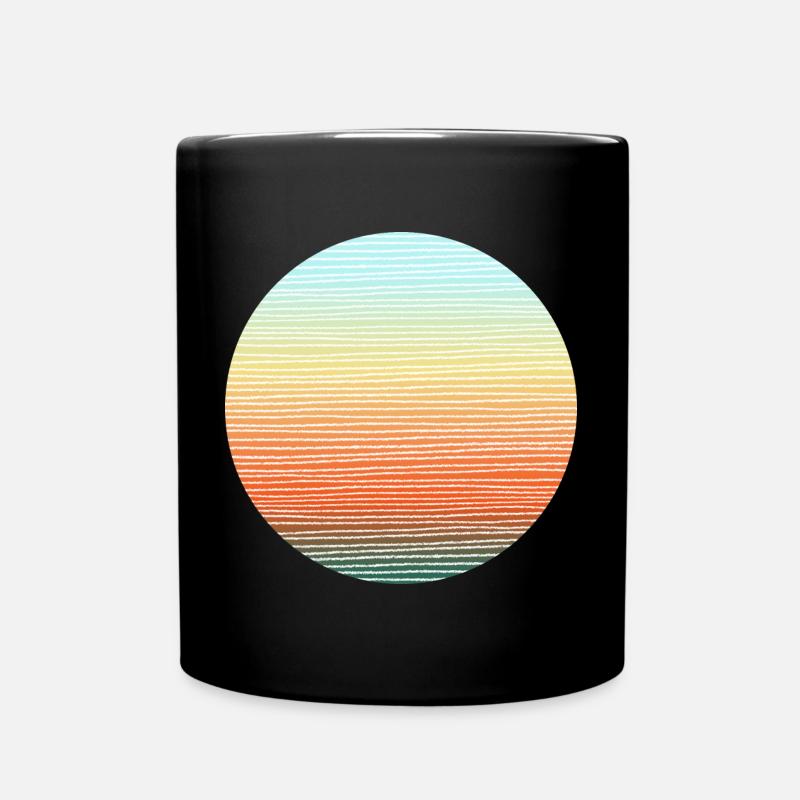 adventure colors - Full Colour Mug - black